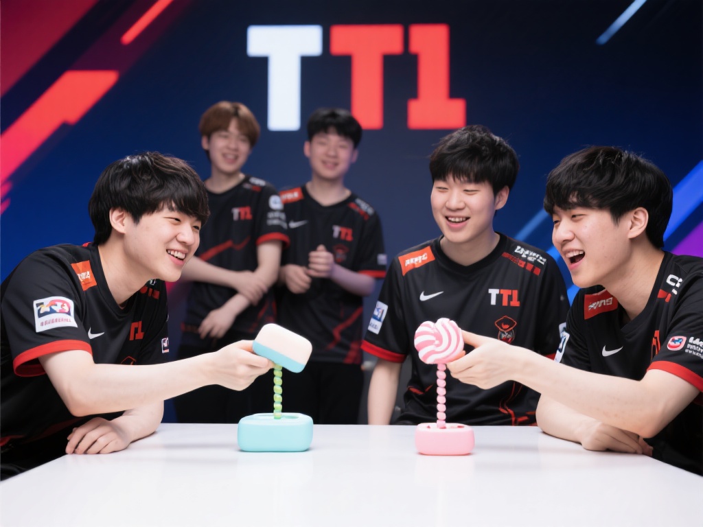 肥皂还是糖果?T1趣味挑战:谁险些误食肥皂! 以这次小游戏为例,T1战队很好地抓住了粉