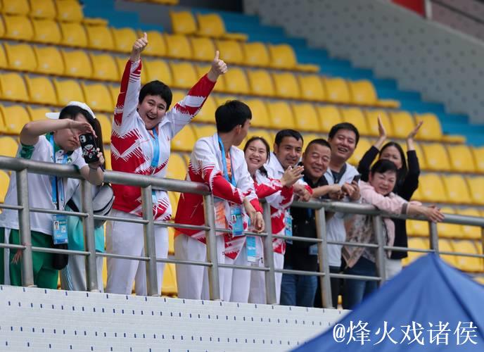 全国残特奥会田径赛最后日，运动员场内浪漫求婚惊喜连连