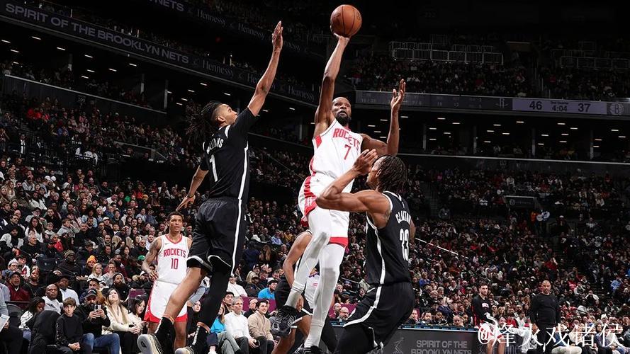 杜兰特22+11阿门砍23分 火箭大胜篮网豪取四连胜 杜兰特22+11阿门砍23分 火箭大胜篮网豪取四连胜